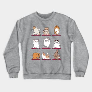 Exotic Shorthair Yoga Crewneck Sweatshirt